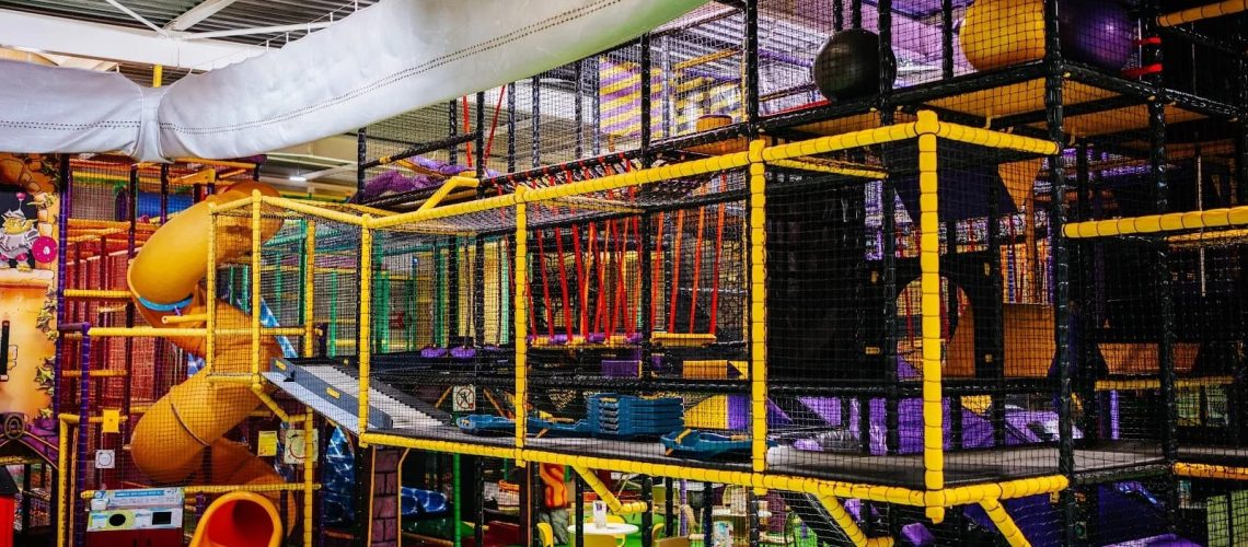 Salle de jeu immersive du parc Koezio Lille à Villeneuve-d'Ascq