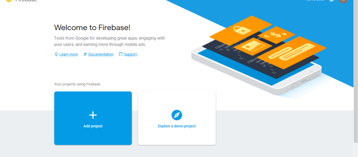 Interface illustrant l'envoi de notifications push avec FCM