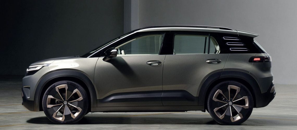 Illustration pour volkswagen id cross